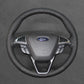 Griffowl Steering Wheel Cover for Bespoke Ford S MAX Galaxy Fusion Mondeo Mk5 2015-2024. For refined interior upgrades using our wrap and stitch kit.