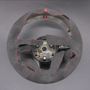 Griffowl Steering Wheel Cover for Crafted Touring Audi A4 Allroad Avant Crafted Touring 2015-2022. Hand-sewn DIY kit blends grip, function, and style inside.