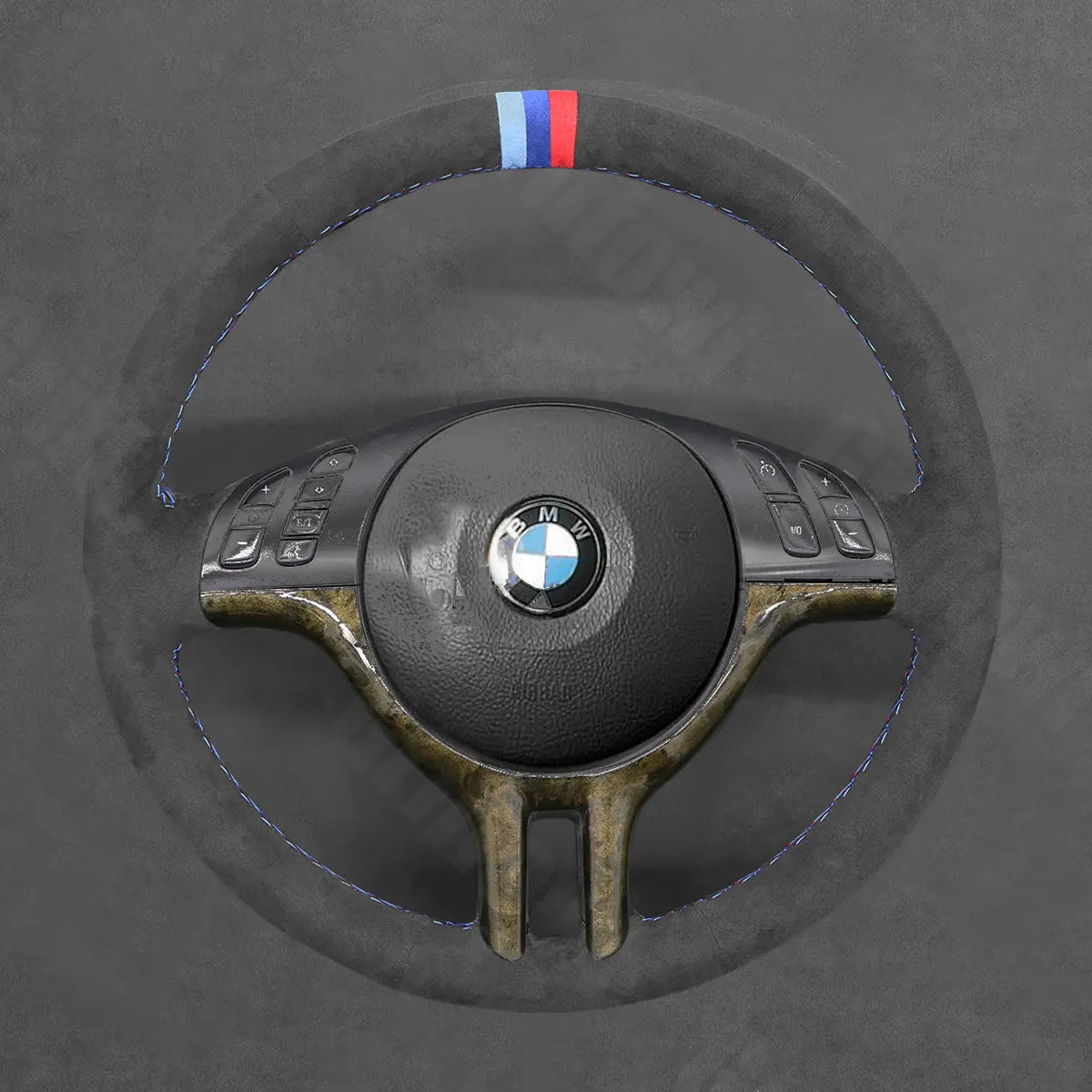 Griffowl Steering Wheel Cover for Crafted Touring BMW 3 Series E46 5 Series E39T Crafted Touring 2000-2004. Turn every drive into a luxury experience.