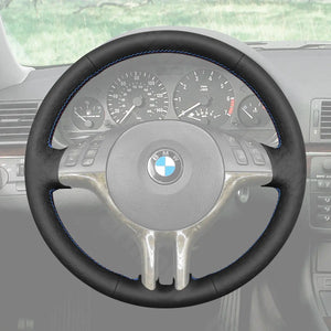 Griffowl Steering Wheel Cover for Crafted Touring BMW 3 Series E46 5 Series E39T Crafted Touring 2000-2004. Turn every drive into a luxury experience.