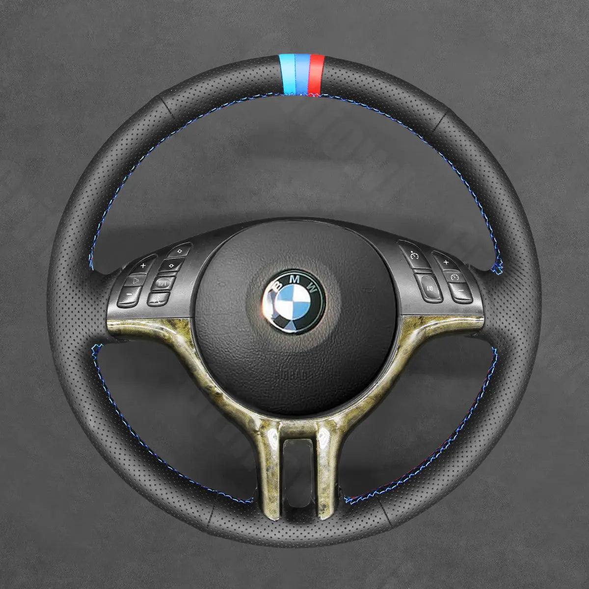 Griffowl Steering Wheel Cover for Crafted Touring BMW 3 Series E46 5 Series E39T Crafted Touring 2000-2004. Turn every drive into a luxury experience.