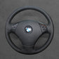 Griffowl Steering Wheel Cover for Crafted Touring BMW 3 Series E91 2005 2006-2011. For refined interior upgrades using our wrap and stitch kit.