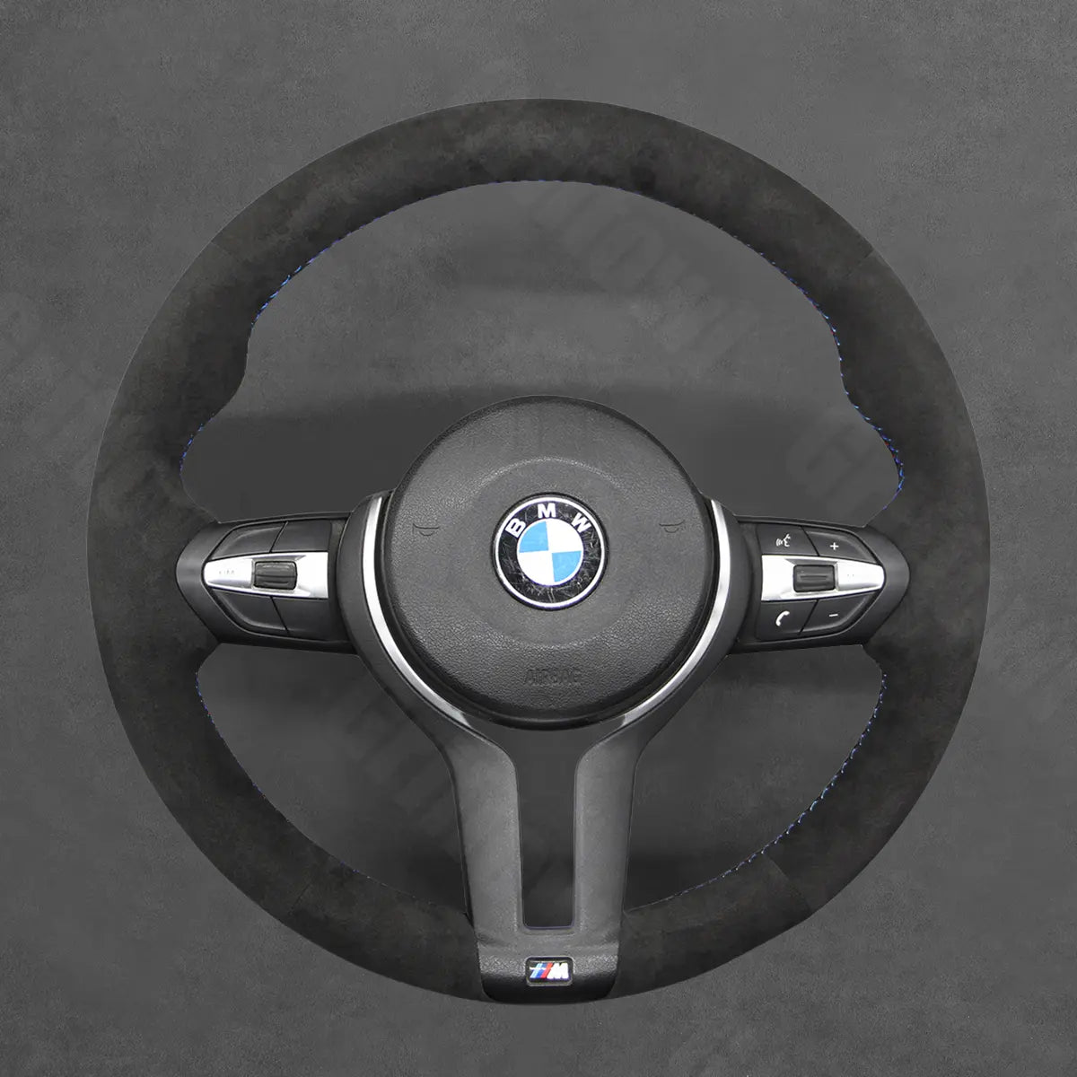 Griffowl Steering Wheel Cover for Crafted Touring BMW 3 Series F31 Crafted Touring 2012-2019. Elevate your interior with Griffowl's wrap and stitch kit.