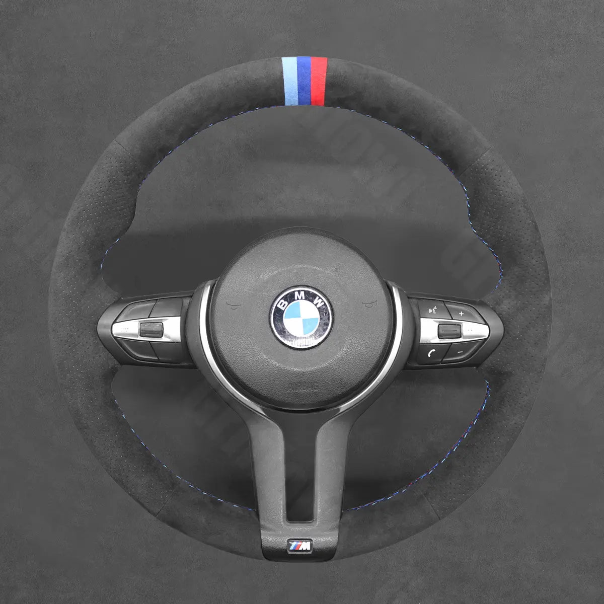 Griffowl Steering Wheel Cover for Crafted Touring BMW 3 Series F31 Crafted Touring 2012-2019. Elevate your interior with Griffowl's wrap and stitch kit.