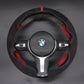 Griffowl Steering Wheel Cover for Crafted Touring BMW 3 Series F31 Crafted Touring 2012-2019. Elevate your interior with Griffowl's wrap and stitch kit.