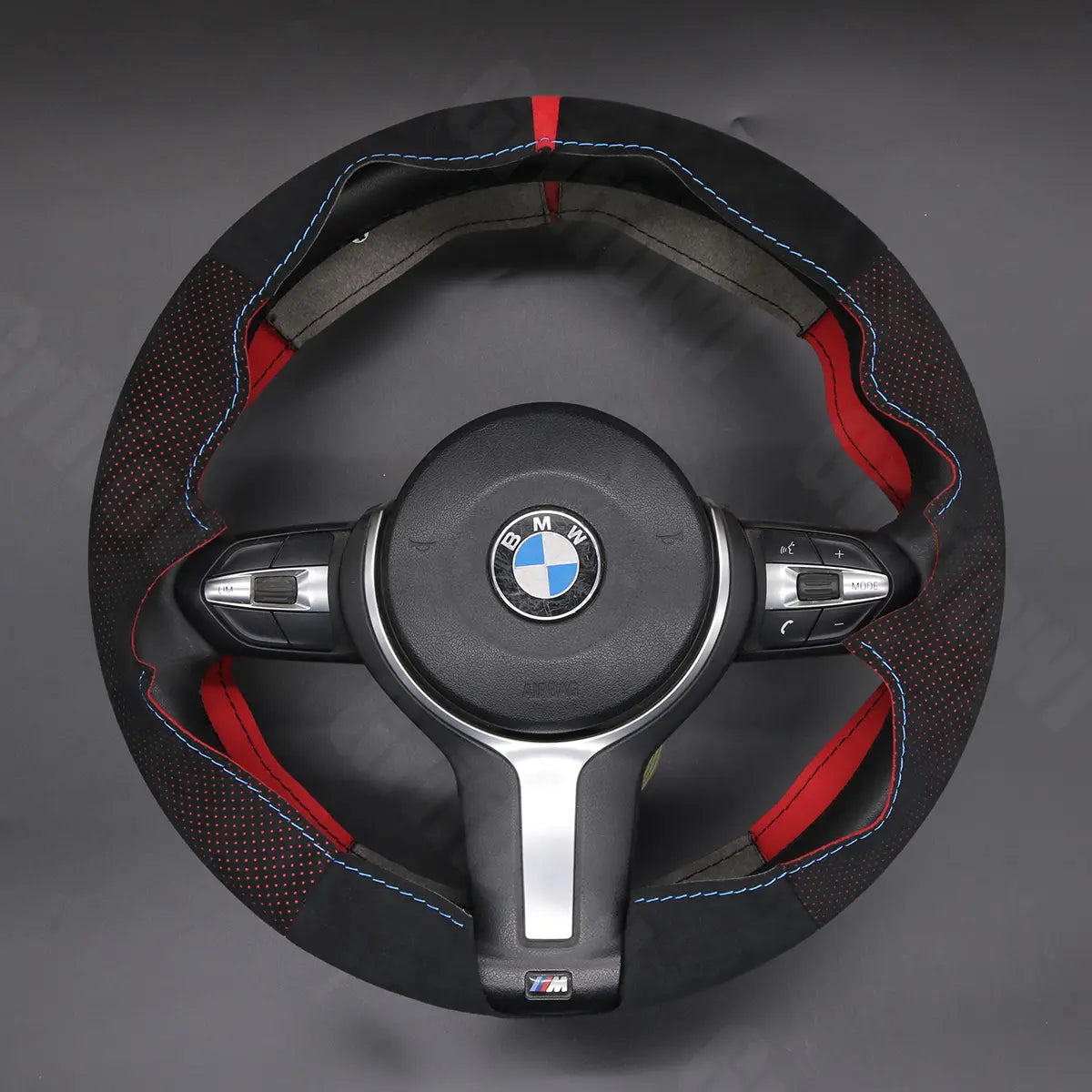 Griffowl Steering Wheel Cover for Crafted Touring BMW 3 Series F31 Crafted Touring 2012-2019. Elevate your interior with Griffowl's wrap and stitch kit.