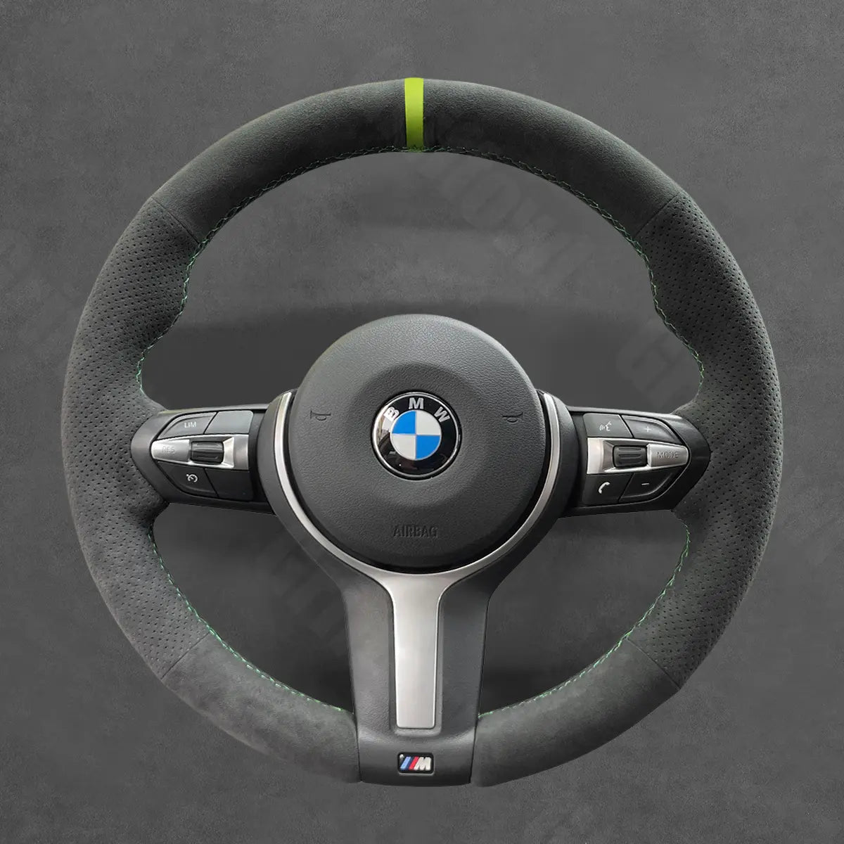 Griffowl Steering Wheel Cover for Crafted Touring BMW 3 Series F31 Crafted Touring 2012-2019. Elevate your interior with Griffowl's wrap and stitch kit.