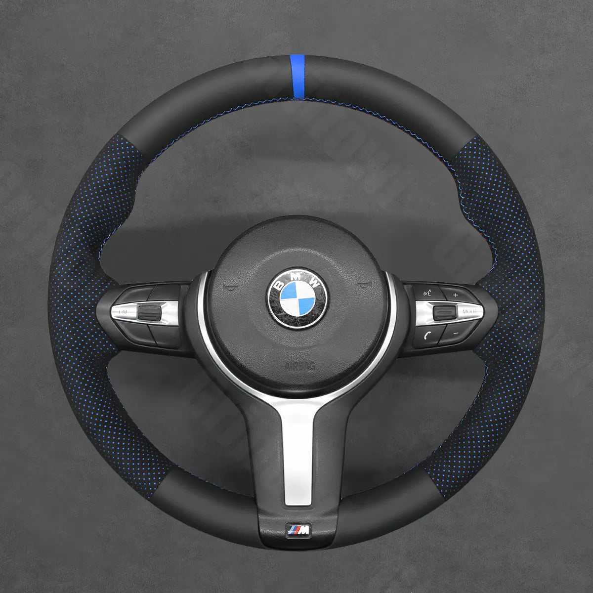Griffowl Steering Wheel Cover for Crafted Touring BMW 3 Series F31 Crafted Touring 2012-2019. Elevate your interior with Griffowl's wrap and stitch kit.