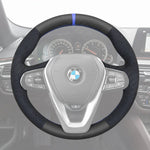 Griffowl Steering Wheel Cover for Crafted Touring BMW 5 Series 3 Series 6 Series 2017-2023. Elevate your interior with Griffowl's wrap and stitch kit.