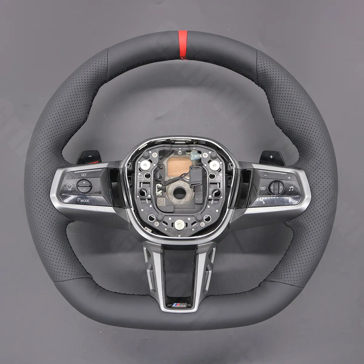 Griffowl Steering Wheel Cover for Crafted Touring BMW 5 Series G61 Crafted Touring i5 G61 2023-2025. Hand-sewn DIY kit blends grip, function, and style inside.
