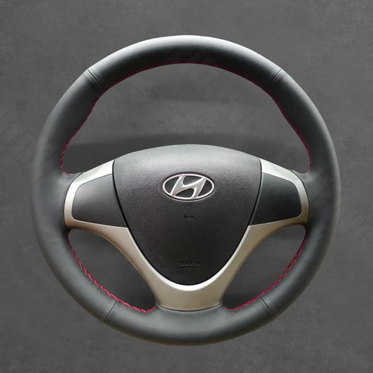 Griffowl Steering Wheel Cover for Crafted Touring Hyundai i30 Elantra Crafted Touring 2007-2012. Hand-sewn DIY kit blends grip, function, and style inside.
