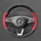 Griffowl Steering Wheel Cover for Crafted Touring Mercedes Benz CLS-Class X218 2014-2018. Elevate your interior with Griffowl's wrap and stitch kit.