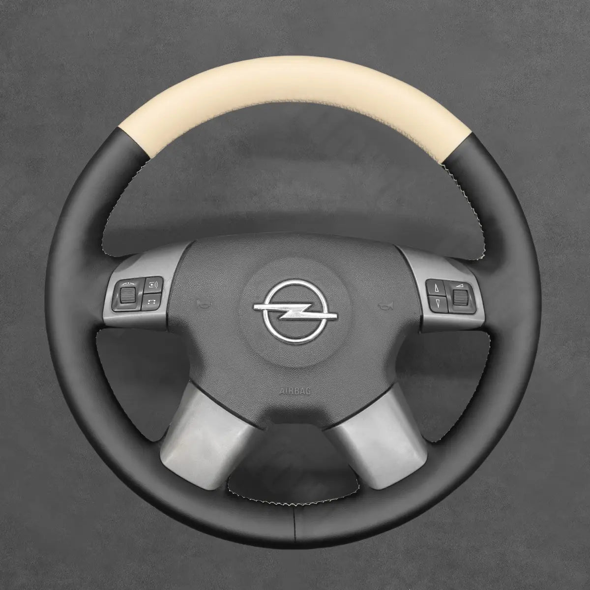 Griffowl Steering Wheel Cover for Crafted Touring Opel Vectra C 2002-2005. Perfect grip with our steering wheel wrap and custom interior touch.

