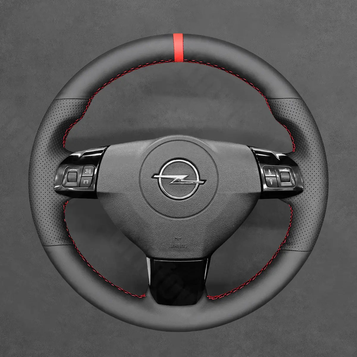 Griffowl Steering Wheel Cover for Crafted Touring Opel Vectra C 2005-2009. Perfect grip with our steering wheel wrap and custom interior touch.
