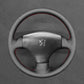 Griffowl Steering Wheel Cover for Crafted Touring Peugeot 206 SW 2001-2009. Perfect grip with our steering wheel wrap and custom interior touch.