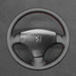 Griffowl Steering Wheel Cover for Crafted Touring Peugeot 206 SW 2001-2009. Perfect grip with our steering wheel wrap and custom interior touch.