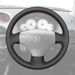 Griffowl Steering Wheel Cover for Crafted Touring Peugeot 206 SW 2001-2009. Perfect grip with our steering wheel wrap and custom interior touch.