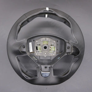 Griffowl Steering Wheel Cover for Crafted Touring Peugeot 308 SW 2008-2014. Perfect grip with our steering wheel wrap and custom interior touch.
