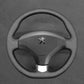 Griffowl Steering Wheel Cover for Crafted Touring Peugeot 308 SW 2008-2014. Perfect grip with our steering wheel wrap and custom interior touch.