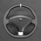 Griffowl Steering Wheel Cover for Crafted Touring Peugeot 308 SW 2008-2014. Perfect grip with our steering wheel wrap and custom interior touch.