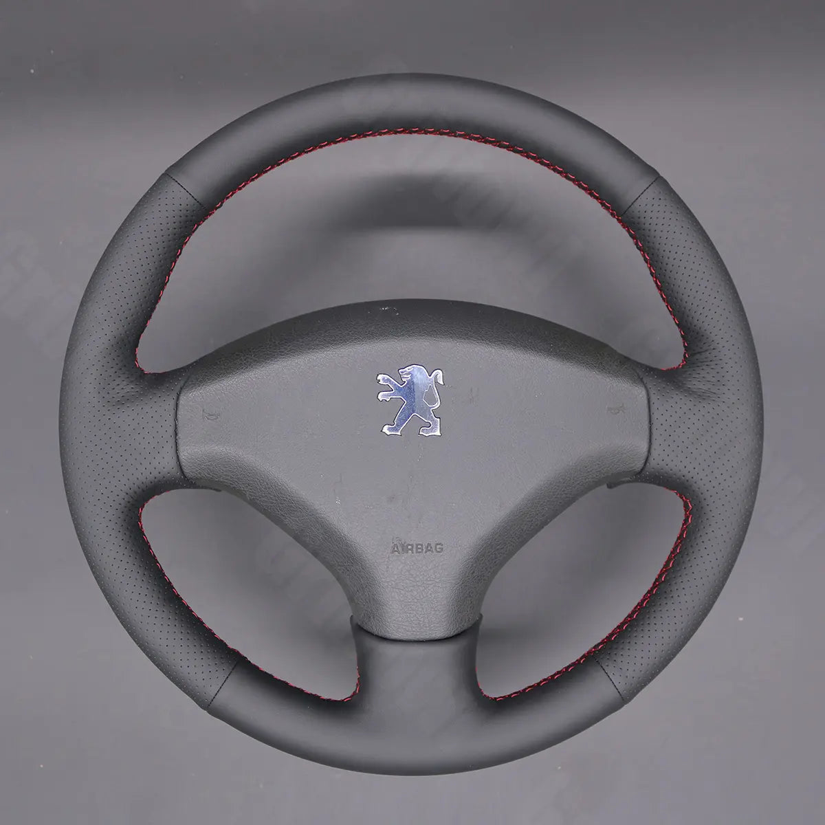 Griffowl Steering Wheel Cover for Crafted Touring Peugeot 308 SW Crafted Touring 2008-2014. Elevate your interior with Griffowl's wrap and stitch kit.