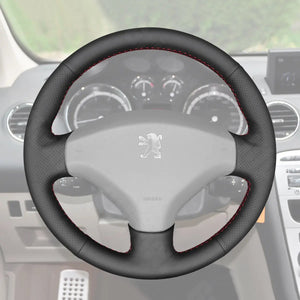 Griffowl Steering Wheel Cover for Crafted Touring Peugeot 308 SW Crafted Touring 2008-2014. Elevate your interior with Griffowl's wrap and stitch kit.