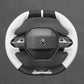 Griffowl Steering Wheel Cover for Crafted Touring Peugeot 308 SW GT 508 SW GT GT Line e-308 SW 2019-2025. Perfect for enthusiasts seeking refined interior mods.