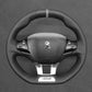 Griffowl Steering Wheel Cover for Crafted Touring Peugeot 308 SW GT GT Line 2015-2025. Elevate your interior with Griffowl's wrap and stitch kit.