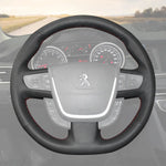 Griffowl Steering Wheel Cover for Crafted Touring Peugeot 508 SW 2011-2018. Perfect grip with our steering wheel wrap and custom interior touch.