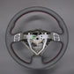 Griffowl Steering Wheel Cover for Crafted Touring Subaru Outback Mutifunction button 2005-2007. Elevate your interior with Griffowl's wrap and stitch kit.

