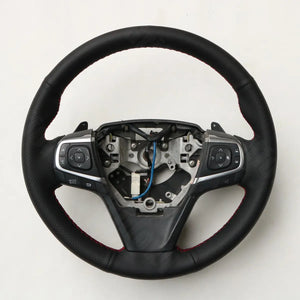 Griffowl Steering Wheel Cover for Toyota Avensis Previa Estima Noah Voxy Verso Camry  Avalon Premio-Harrier 2015-2019. Perfect grip with our steering wheel wrap and custom interior touch.