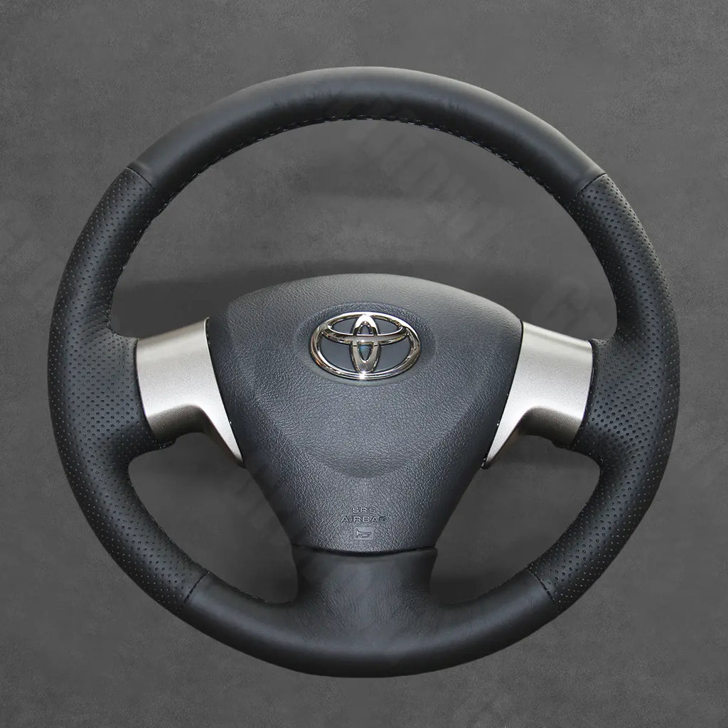 Griffowl Steering Wheel Cover for Crafted Touring Toyota Matrix 2008-2010. Perfect grip with our steering wheel wrap and custom interior touch.