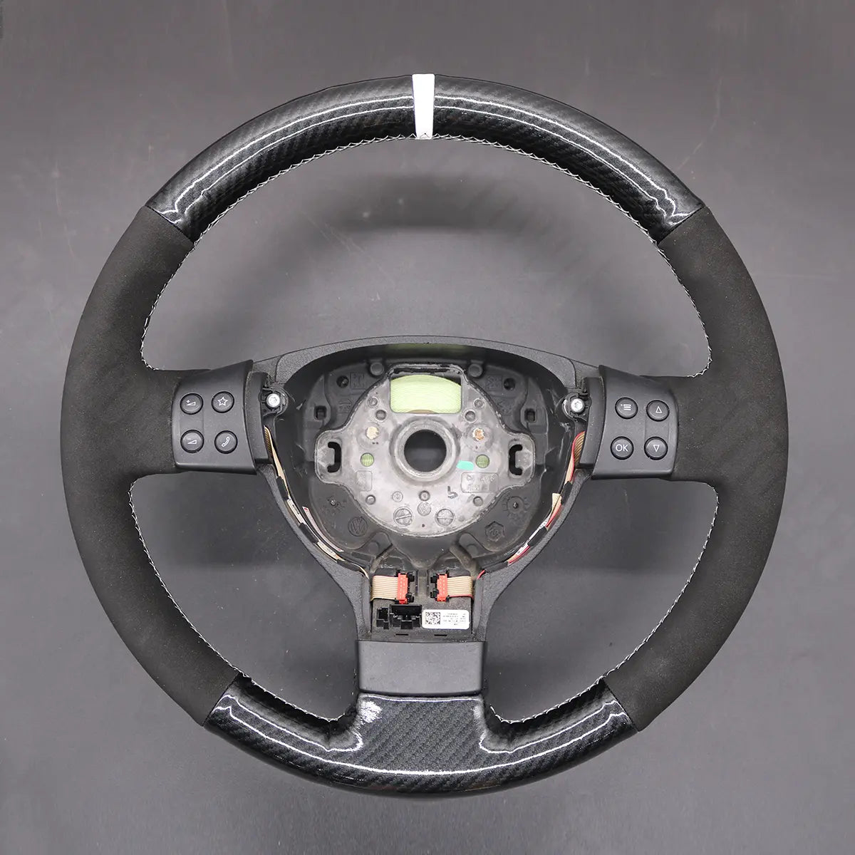 Griffowl Steering Wheel Cover for Crafted Touring Volkswagen VW Passat Variant Crafted Touring B6 Mk6 2005-2010. Turn every drive into a luxury experience.
