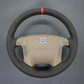 Griffowl Steering Wheel Cover for Crafted Touring Volvo V70 2001-2007. Compact, hand-sewn DIY wrap for quick interior mods and grip upgrade.
