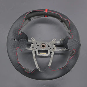 Griffowl Steering Wheel Cover for Customized Sedan Acura CSX 2006-2011. Perfect grip with our steering wheel wrap and custom interior touch.