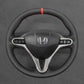Griffowl Steering Wheel Cover for Customized Sedan Acura CSX 2006-2011. Perfect grip with our steering wheel wrap and custom interior touch.