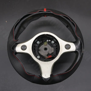 Griffowl Steering Wheel Cover for Customized Sedan Alfa Romeo 159 2006-2012. Perfect grip with our steering wheel wrap and custom interior touch.
