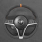 Griffowl Steering Wheel Cover for Customized Sedan Alfa Romeo Giulia 2016-2020. For refined interior upgrades using our wrap and stitch kit.