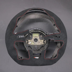 Griffowl Steering Wheel Cover for Customized Sedan Audi A5 A7 RS5 RS7 S3 S4 S5 S6 S7 2012-2018. Elevate your interior with Griffowl's wrap and stitch kit.
