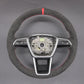 Griffowl Steering Wheel Cover for Customized Sedan Audi A6 A7 A8 S6 S7 S8 RS6 RS7 2018-2024. Elevate your interior with Griffowl's wrap and stitch kit.