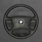 Griffowl Steering Wheel Cover for Customized Sedan BMW 3 Series E36 E46 E39 7 Series E38 1994-2004. Hand-sewn DIY kit blends grip, function, and style inside.