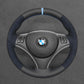 Griffowl Steering Wheel Cover for Customized Sedan BMW 3 Series E90 M3 2005-2013. For refined interior upgrades using our wrap and stitch kit.