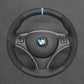 Griffowl Steering Wheel Cover for Customized Sedan BMW 3 Series E90 M3 2005-2013. For refined interior upgrades using our wrap and stitch kit.
