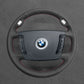 Griffowl Steering Wheel Cover for Customized Sedan BMW 7 Series E65 E66 2001-2008. For refined interior upgrades using our wrap and stitch kit.