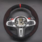 Griffowl Steering Wheel Cover for Customized Sedan BMW M3 G80 2021-2024. Perfect grip with our steering wheel wrap and custom interior touch.