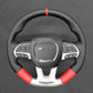 Griffowl Steering Wheel Cover for Customized Sedan Dodge Charger SRT 2015-2023. For refined interior upgrades using our wrap and stitch kit.
