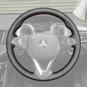 Griffowl Steering Wheel Cover for Customized Sedan Holden Commodore Calais 2018 2019 2020. Elevate your interior with Griffowl's wrap and stitch kit.

