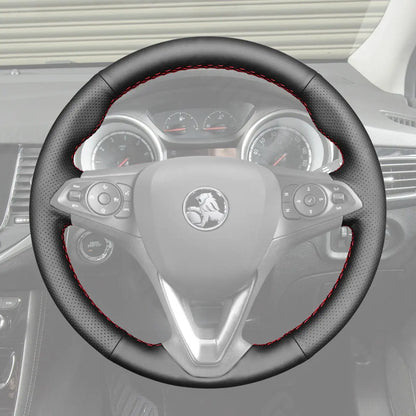Griffowl Steering Wheel Cover for Customized Sedan Holden Commodore Calais 2018 2019 2020. Elevate your interior with Griffowl's wrap and stitch kit.
