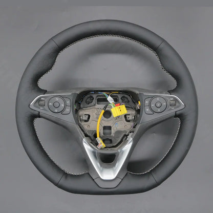 Griffowl Steering Wheel Cover for Customized Sedan Holden Commodore Calais 2018-2020. Hand-sewn kit for drivers seeking precision and comfort.
