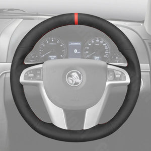 Griffowl Steering Wheel Cover for Customized Sedan Holden Commodore Calais Caprice 2006-2013. Elevate your interior with Griffowl's wrap and stitch kit.